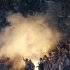 Croatia's fans celebrate a goal against Ireland during their Group C Euro 2012 soccer match in Poznan