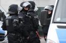 German anti-terror police raided 54 offices, homes and mosques around Frankfurt, on February 1, 2017