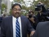 Raj Rajaratnam, co-founder of Galleon Group LLC, arrives at  Federal Court for sentencing on Thursday, Oct. 13, 2011 in New York. (AP Photo/Jin Lee)