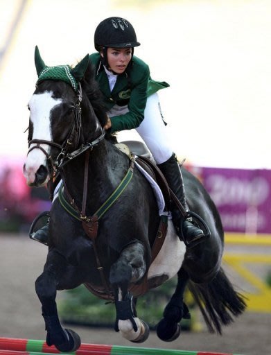 Equestrian contestant Dalma Malhas is likely to be Saudi Arabia's only female athlete to qualify for this summer's Games