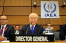 International Atomic Energy Agency (IAEA) General-Director Yukiya Amano at the UN atomic agency headquarters in Vienna on November 29, 2013