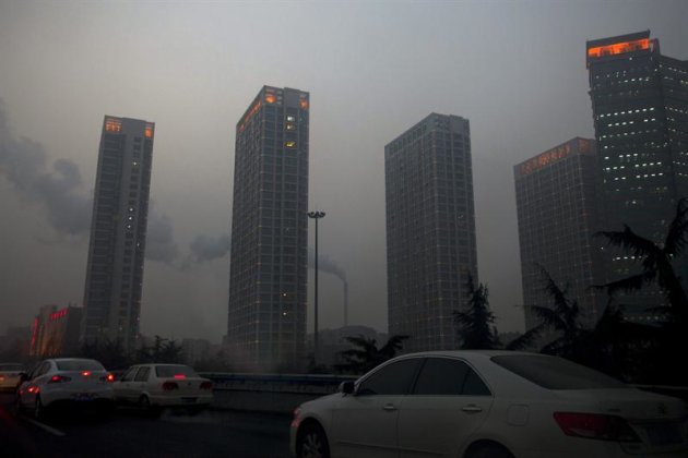 El aire de Pekin Contaminado