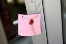 The seal is seen on a gate of a girls dormitory which was sealed by Turkish authorities over alleged links to the followers of U.S. based cleric Fethullah Gulen, who Turkey accused of staging a coup attempt in July, in Ankara