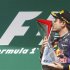 Red Bull Formula One driver Vettel of Germany kisses his throphy on the podium after winning the Canadian F1 Grand Prix at the Circuit Gilles Villeneuve in Montreal