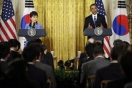 韓美首腦會 歐巴馬：隨時可與朝鮮對話