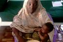 Amina Ali with her young baby was rescued by Nigerian authorities on May 18, 2016 after being one of 219 girls abducted by Boko Haram gunmen in 2014