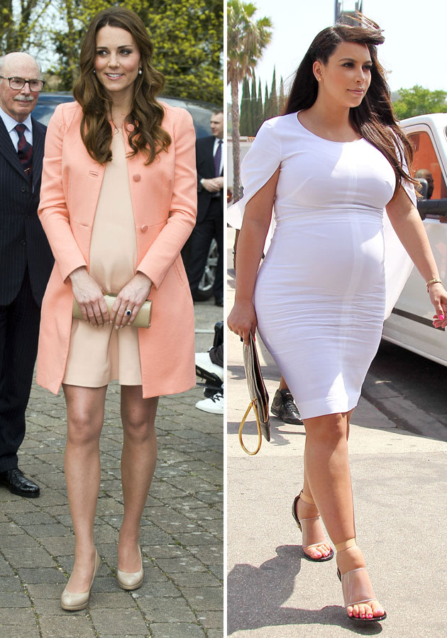 Pregnant Kate Middleton And Kim Kardashian Putting Brits ‘under Pressure To Be Yummy Mummies