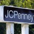 A JC Penney department store sign is shown in Oceanside