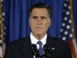 Republican presidential candidate, former Massachusetts Gov. Mitt Romney makes comments on the killing of U.S. embassy officials in Benghazi, Libya, while speaking in Jacksonville, Fla.,  Wednesday, Sept. 12, 2012. (AP Photo/Charles Dharapak)