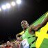 Yohan Blake won the men's 100m in 9.84, the second fastest time in the world this year
