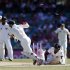 Australia's Wade runs out Sri Lanka's Mathews during the third day's play of the third cricket test match at the Sydney Cricket Ground