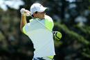 Rory McIlroy of Northern Ireland hits his tee shot on the 10th hole during round two of the World Golf Championship Cadillac Match Play at TPC Harding Park on April 30, 2015 in San Francisco, California