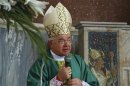 Archbishop Josef Wesolowski offers mass in Santo Domingo