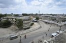 A general view of Somalia's capital of Mogadishu