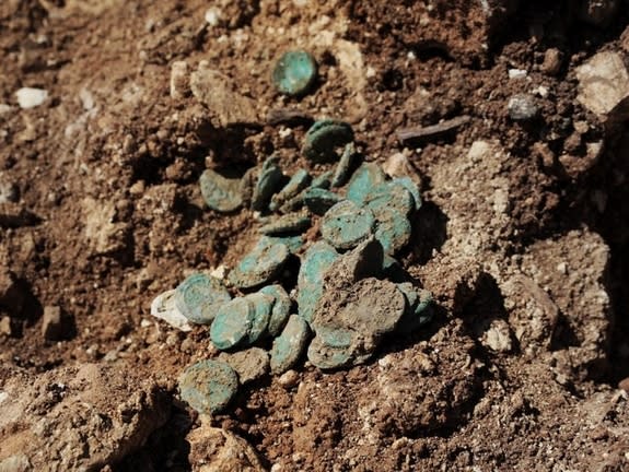 Trésor du premier siècle découvert près de Jérusalem Rare-coins-israel