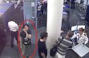 This surveillance image provided by Interpol shows who authorities believe is Luka Rocco Magnotta at a security checkpoint area. A state prosecutor says police are investigating two claimed French capital sightings of the Canadian porn actor wanted in connection with a gruesome murder in Montreal. (AP Photo/Interpol)