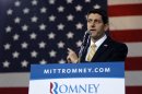 Republican vice presidential candidate, Rep. Paul Ryan, R-Wis. speaks during a campaign event, Monday, Oct. 8, 2012, in Swanton, Ohio. (AP Photo/Mary Altaffer)