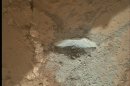 NASA's Curiosity Rover Hammers Into 1st Mars Rock