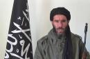 An undated grab from a video obtained by ANI Mauritanian news agency reportedly shows former Al-Qaeda in the Islamic Maghreb emir Mokhtar Belmokhtar speaking at an undisclosed location