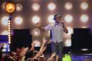 Aloe Blacc performs at the 27th Annual Kids' Choice Awards in Los Angeles