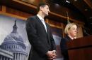 Ryan and Murray hold a news conference to introduce The Bipartisan Budget Act of 2013 at the U.S. Capitol in Washington