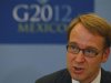 Jens Weidmann, president of German Bundesbank, addresses the media in a news conference at the G20 Summit in Mexico City