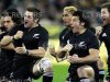 New Zealand All Black's McCaw leads a Haka before their Bledisloe cup match against Australia in Melbourne
