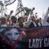 Indonesian Islamic hardliners called Lady Gaga a "devil's messenger" who wears only a "bra and panties" on stage