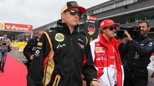 2013, Kimi Raikkonen, Fernando Alonso (AP/LaPresse)