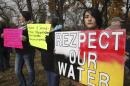 Pipeline protesters urge unity after days of confrontations