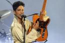 U.S. musician Prince performs for the first time in Britain since 2007 at the Hop Farm Festival near Paddock Wood