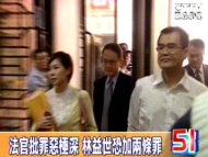 法官批罪惡極深 林益世恐加兩條罪