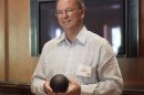 Executive Chairman of Google Eric Schmidt talks about the Nexus Q at the Allen & Co Media Conference in Sun Valley, Idaho