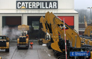 <p> FILE - This Thursday, Feb. 28, 2013, file photo shows a parking lot at Caterpillar Belgium, in Gosselies, Belgium. Caterpillar Inc. reports quarterly financial results before the market opens on Wednesday, July 24, 2013. (AP Photo/Yves Logghe, File)