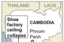 Map locates factory accident near Phnom Penh, Cambodia