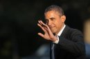 President Obama returns to the White House