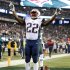 New England Patriots' Stevan Ridley celebrates after scoring a touchdown during the second half of an NFL football game against the New York Jets, Thursday, Nov. 22, 2012, in East Rutherford, N.J. (AP Photo/Julio Cortez)