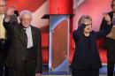 AP FACT CHECK: Clinton, Sanders missteps
