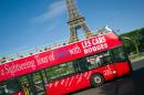 Paris: Malgré la grève, les bus panoramiques circulent toujours