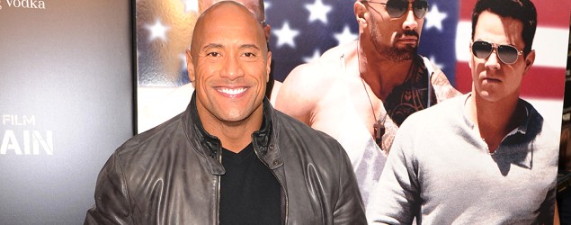 Dwayne 'The Rock' Johnson tweets funny pic after his surgery. (Larry Marano/Getty Images)