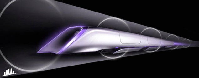 Elon Musk unveiled Hyperloop (Hyperloop)