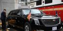 Donald Trump's New Presidential Cadillac Limo Steps Out