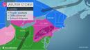 Icy, snowy winter storm to blast the Northeast early this week