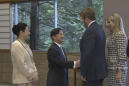 Japan's Emperor Naruhito hosts tea party for foreign royals