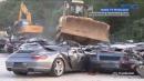 68 luxury cars, motorcycles valued at $5.2 million destroyed in smuggling crackdown