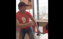 Dunkin' Donuts employee dances with autistic customer in touching video: 'I love my customers'