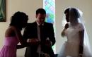 British man weds bride days after saving her life when crocodile bit her arm off