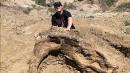 California college student Harrison Duran has long been 'obsessed' with dinosaurs. He just found a real one