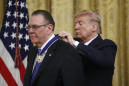 Trump presents Medal of Freedom to retired four-star general