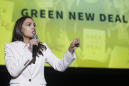 AOC, at Green New Deal rally, puts Joe Biden and other Democratic climate moderates on notice